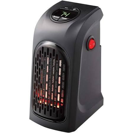 Handy Heater 350 Watt Wall Mounted Electric Fan Compact Heater