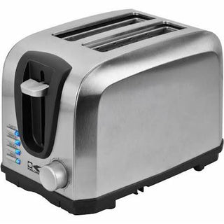 Kalorik TO 37895 SS 2-Slice Toaster - Stainless Steel/Black
