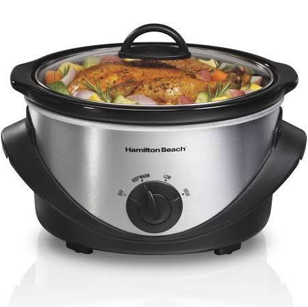 Hamilton Beach 4 Qt. Oval Slow Cooker